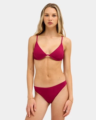 Roxy - Womens Beach Classics Underwire Tri Bikini Top