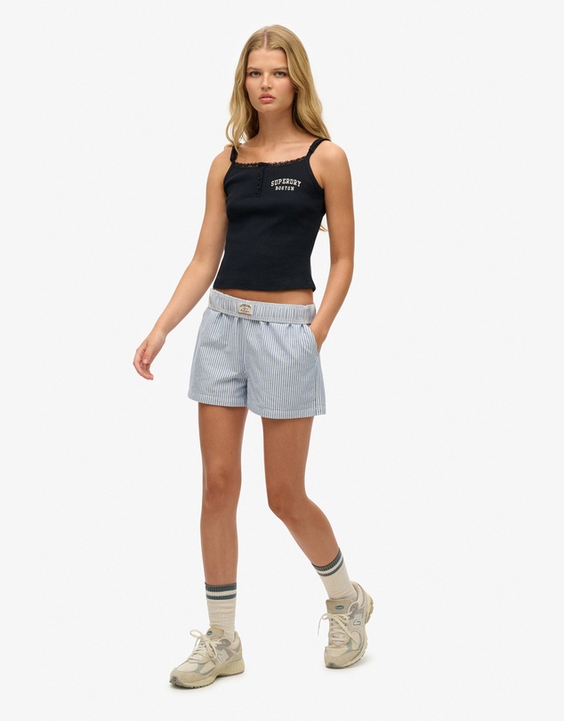 Superdry - Cotton Stripe Elastic Short