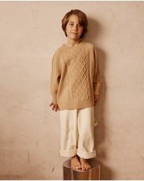 Alfred - Doug Cable Knit Jumper | Mottle