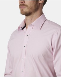 Abelard - Peacock Check Slim Fit Shirt