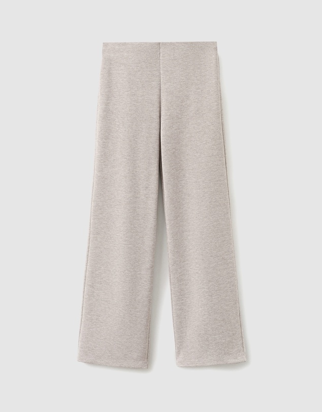 M.N.G - Straight-Fit Trousers With Elastic Waist