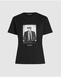 Karl Lagerfeld - Portrait T-Shirt