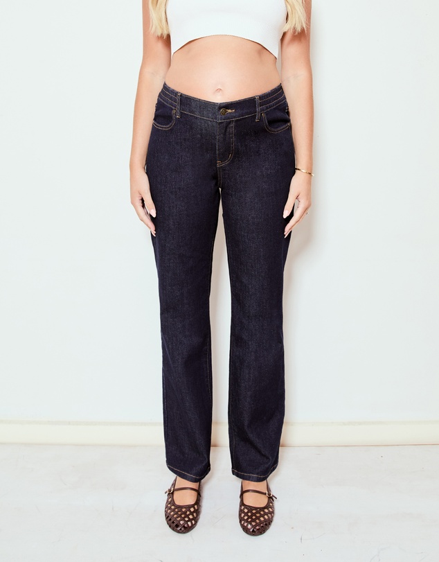 Soon Maternity - High Rise Straight Leg Jeans