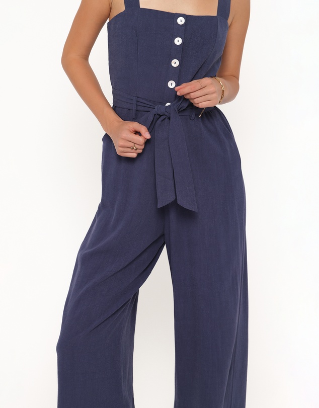 Petal & Pup - Rachel Jumpsuit - Navy