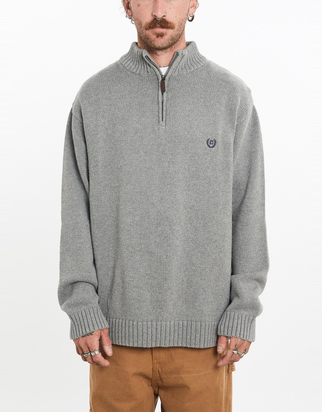Vintage by The Real Deal - Pre Loved - Vintage Chaps Ralph Lauren Quarter Zip Knit Sweater
