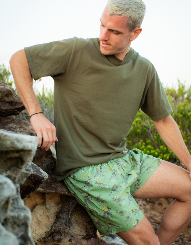 Bamboozld - 2-Pack Aussie Summer Bamboo Boxer Shorts