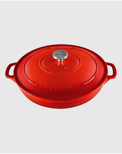 Chasseur - Round French Oven 30cm - Inferno Red