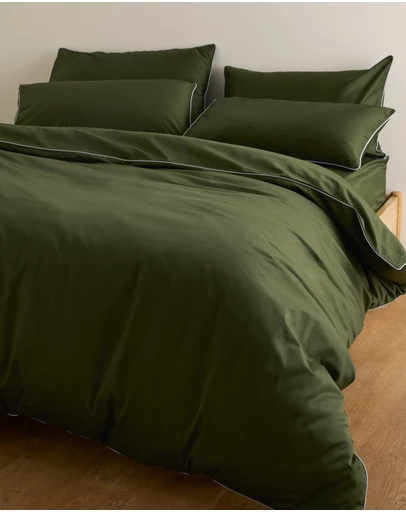 Country Road - Dita Organically Grown Cotton Super King Quilt Cover