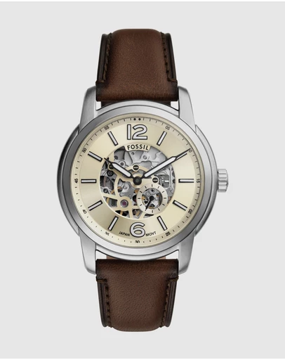 Fossil - Fossil Heritage Brown Analogue Watch
