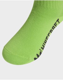 adidas Originals - ADIDAS x MINECRAFT CREW SOCKS 2 Pairs Kids