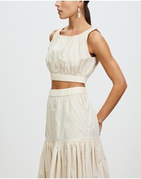 Sofia Irina - Elasticated Crop Top