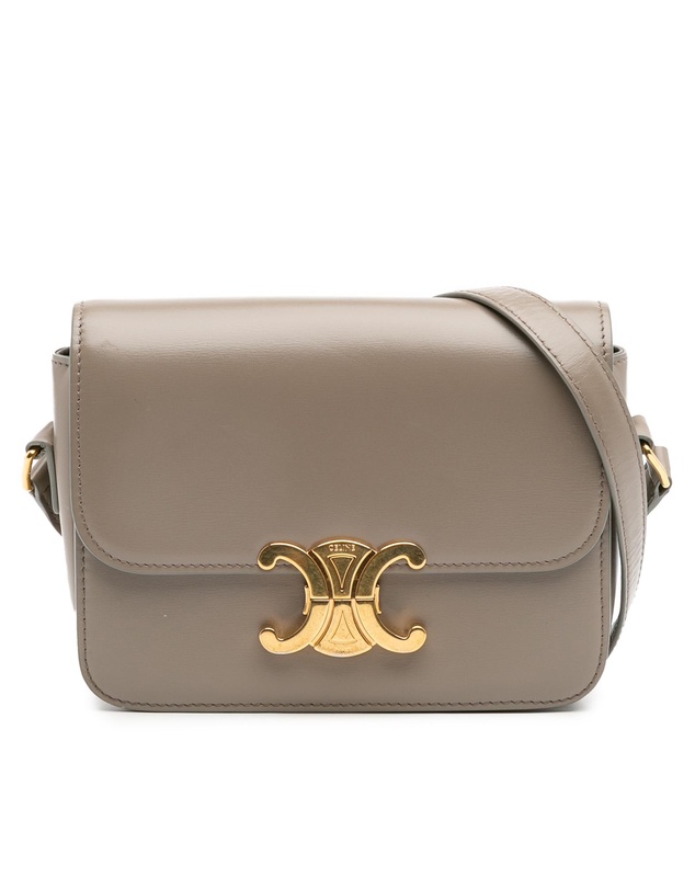 Pre-Loved by Azura Reborn - Pre-Loved Teen Shiny Calfskin Triomphe Crossbody