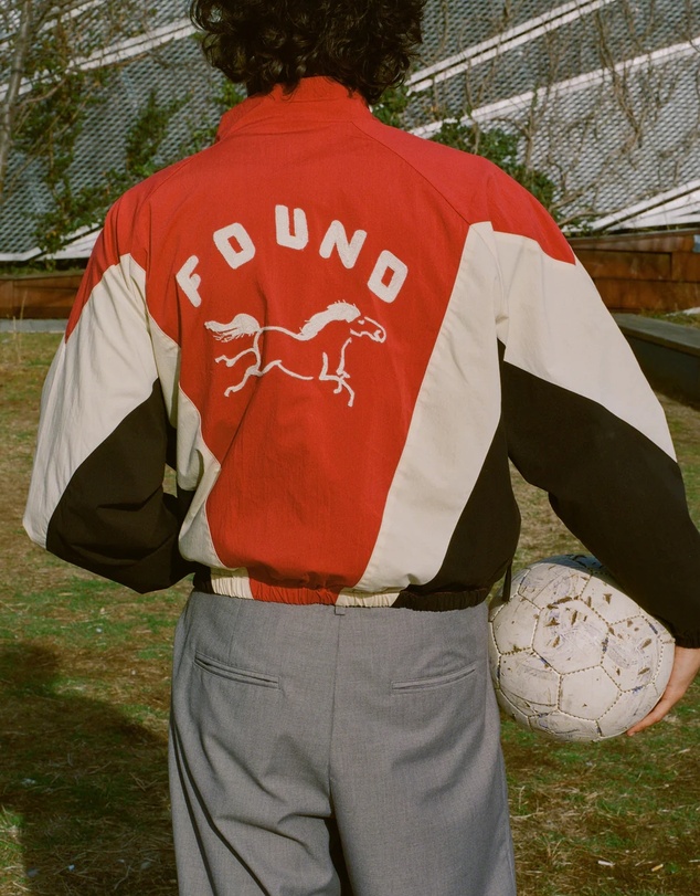 Found - Pine and Rose Track Jacket