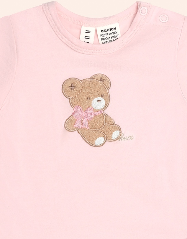 Huxbaby - Bow Huxette Short Sleeves Bodysuit - Babies