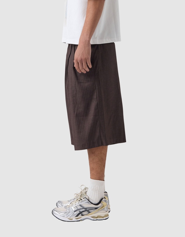 Zanerobe - Pinstripe Mega Short Choc Stripe