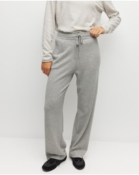 JH Lounge - JHL Wide Trackpant (Cotton Cashmere) Grey Marle