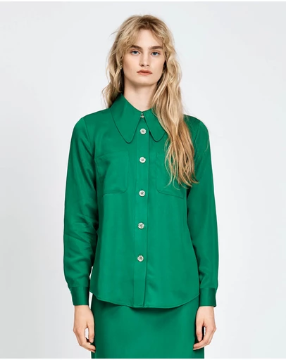 bul - Saima Shirt Green