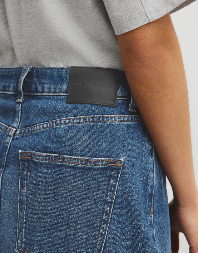 Country Road - Denim Mini Skirt