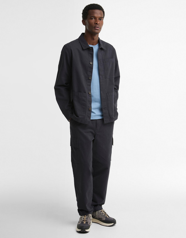 Barbour - Tartan Trimmed Washed Overshirt