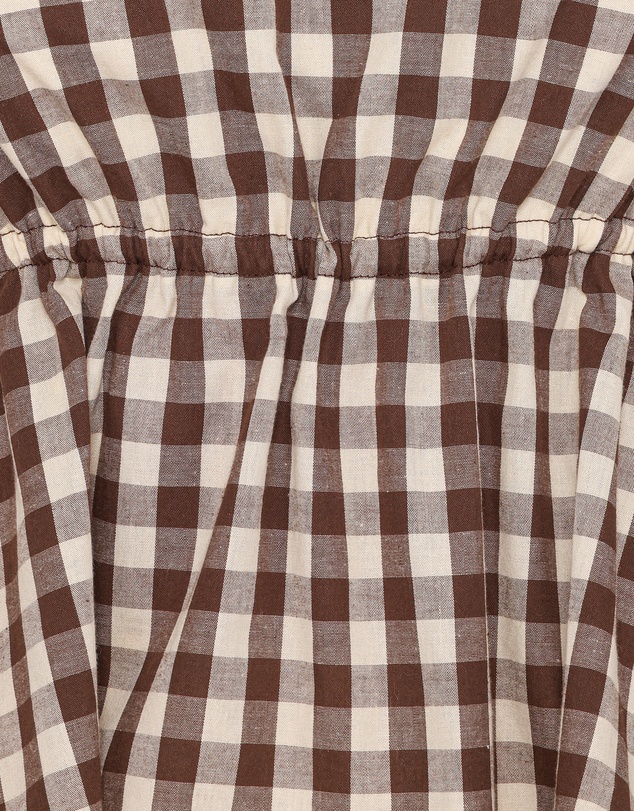 Petal & Pup - Rory Top - Brown Gingham
