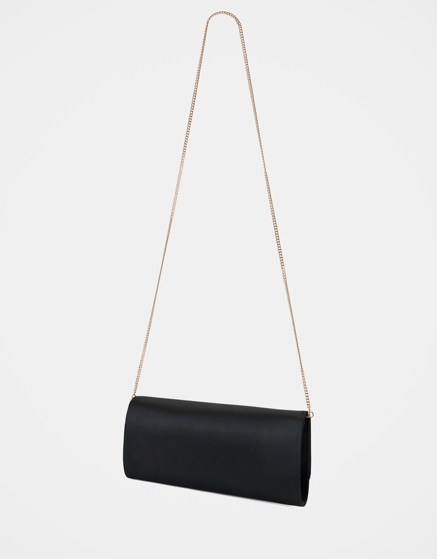 Forever New - Dina Satin Elongated Clutch Bag