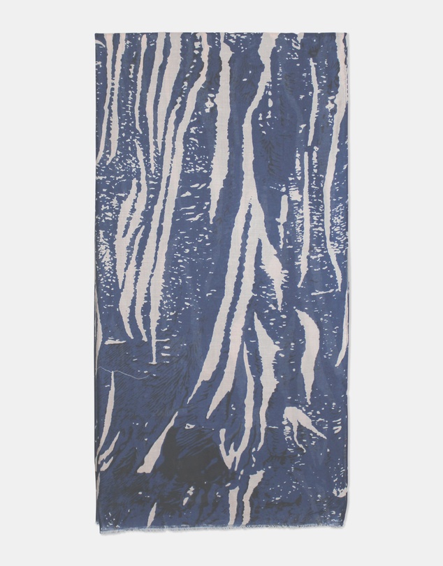 Morgan & Taylor - Selene Light-Weight Scarf in Blue