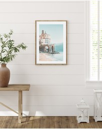 Olive et Oriel - Amalfi Sunsets II Art Print