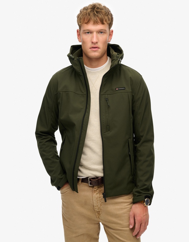 Superdry - Hooded Soft Shell Trekker Jacket