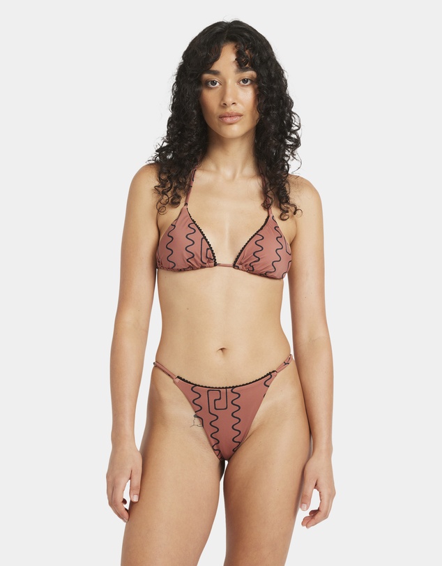 RVCA - Womens Thought Pattern Bikini Bottom