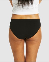 Love Luna - 3 Pack Women's Side Seamfree Period Bikini Brief