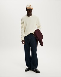 Cotton On - Cropped Fit Textured Long Sleeve