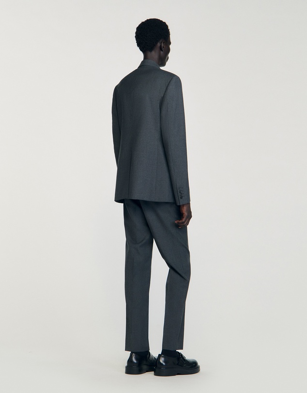 Sandro - Croise Amf Suit Jacket