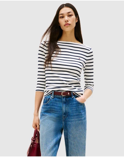 Tommy Hilfiger - Cody Boat Neck T-Shirt