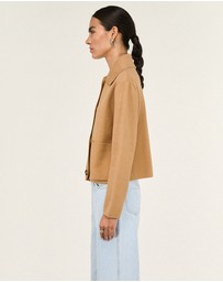Staple the Label - Aura Knit Barn Jacket