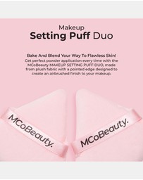 MCoBeauty - Makeup Setting Puff Duo
