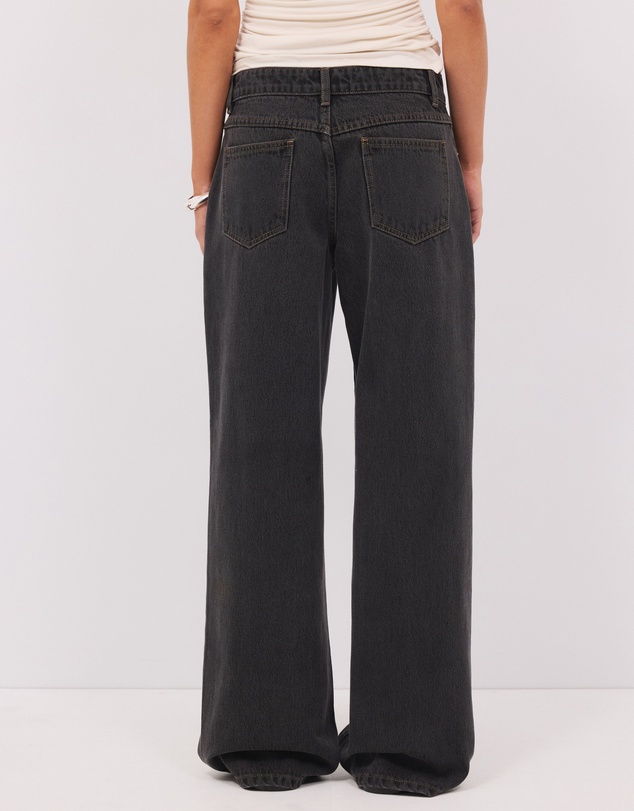 Calli - Tyla Mid Rise Baggy Jeans