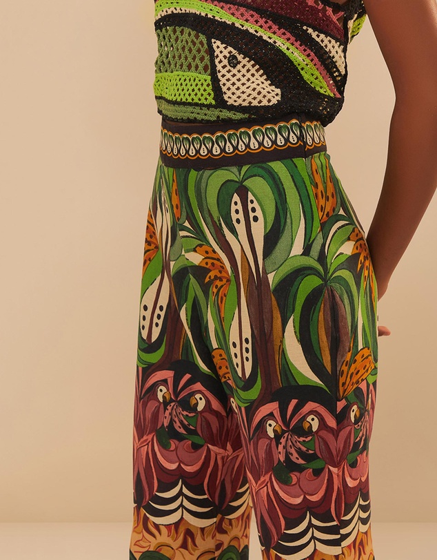 Farm Rio - Coconut Tree Flow Pants