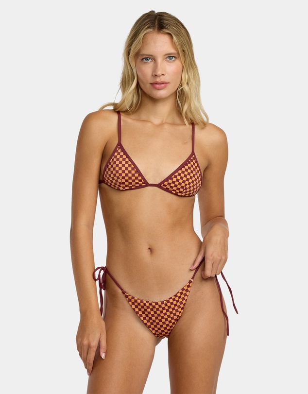 RVCA - Womens Reverberation Fixed Tri Bikini Top