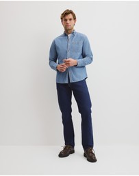 Country Road - Regular Fit Workwear Chambray Shirt