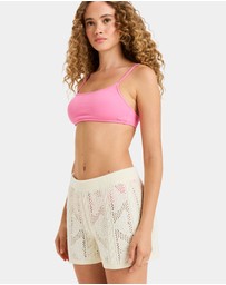 Roxy - Womens Spicy Vibes Elastic Waist Shorts