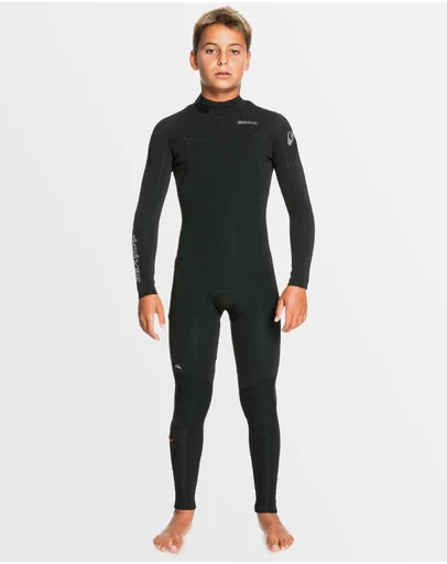 Quiksilver - Boys 8 to 16 3/2mm Everyday Sessions Back Zip Wetsuit