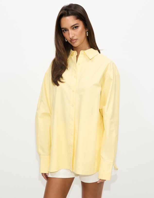 Dazie - Oxford Cotton Oversized Shirt