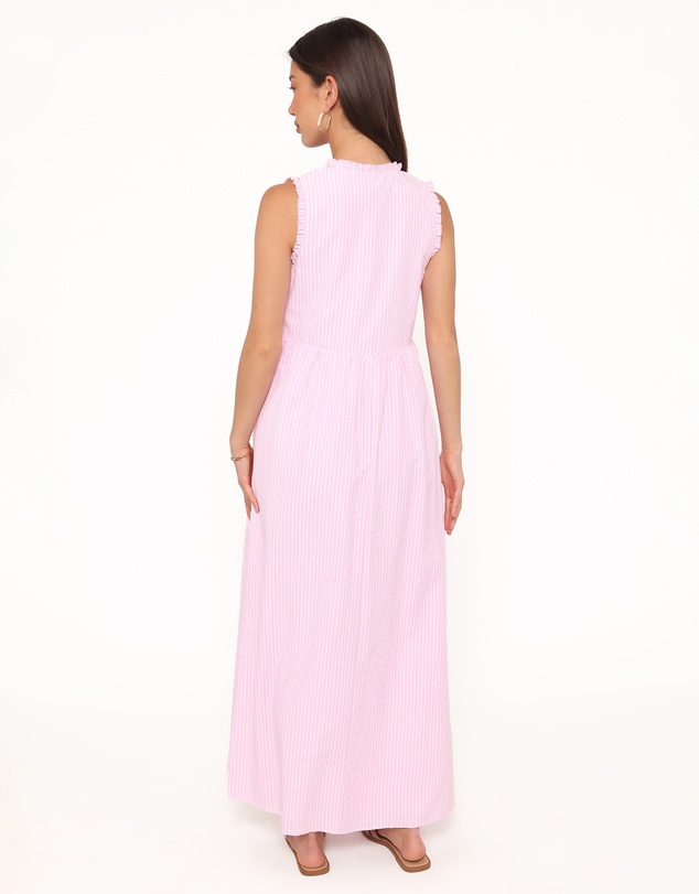 Petal & Pup - Kalan Maxi Dress - Pink Stripe