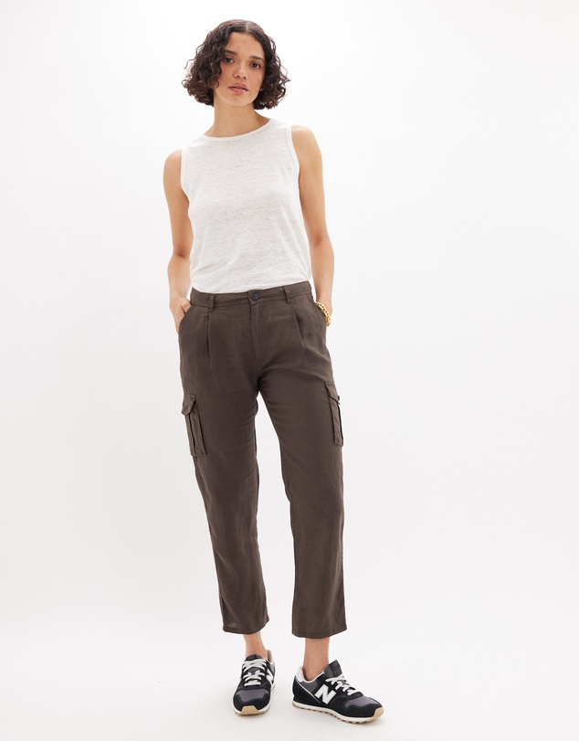 Amelius - Jordan Linen Tapered Pant