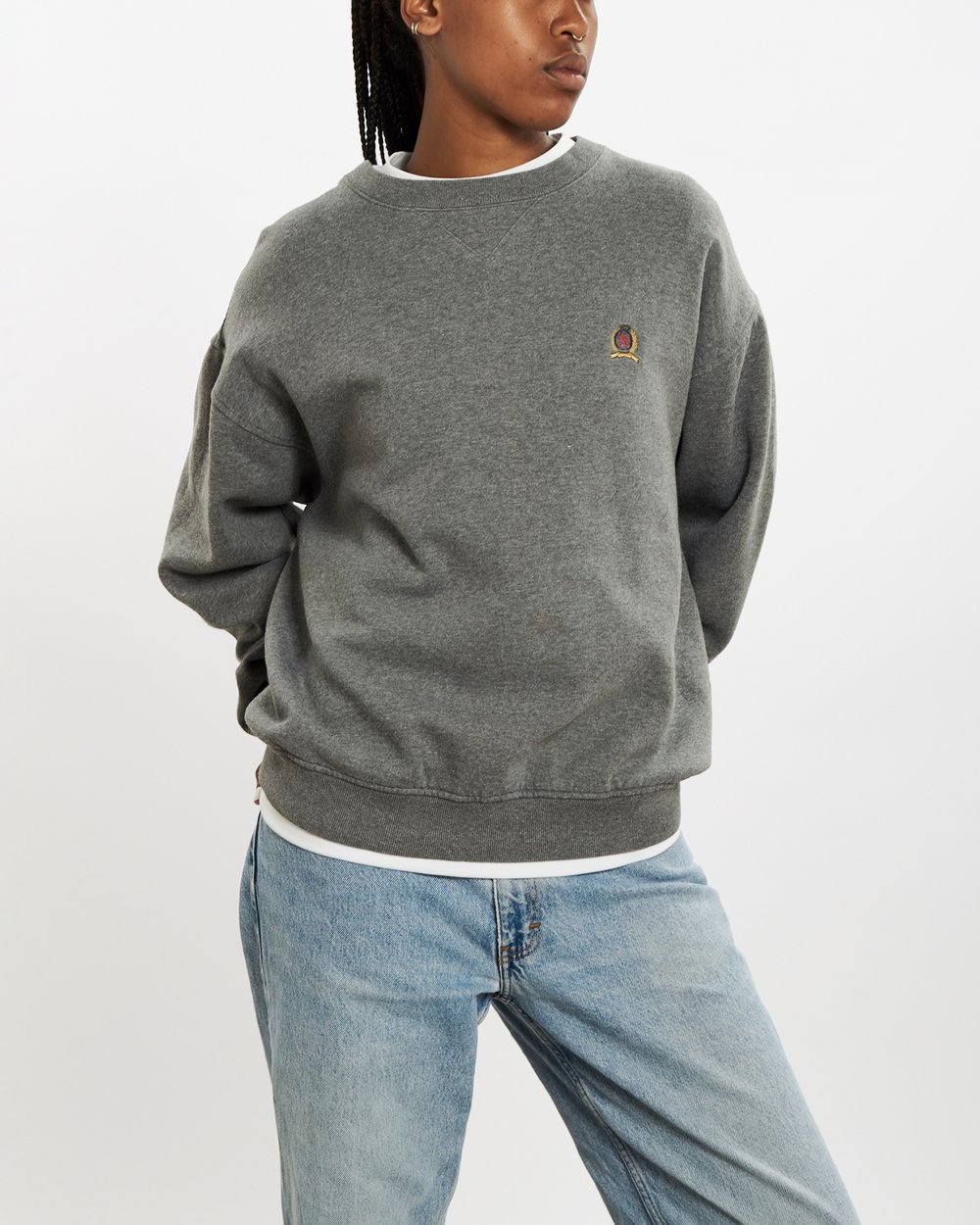 Pre Loved - 90s Tommy Hilfiger Sweatshirt by Vintage by The Real Deal  Online | THE ICONIC | Australia