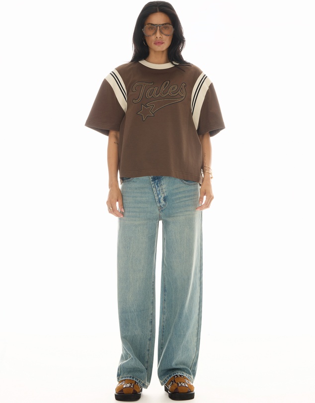 THE TALES - Exaggerated Studded Tales Sports Tee
