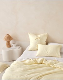 Linen House - Nimes Pure Linen Quilt Cover Set