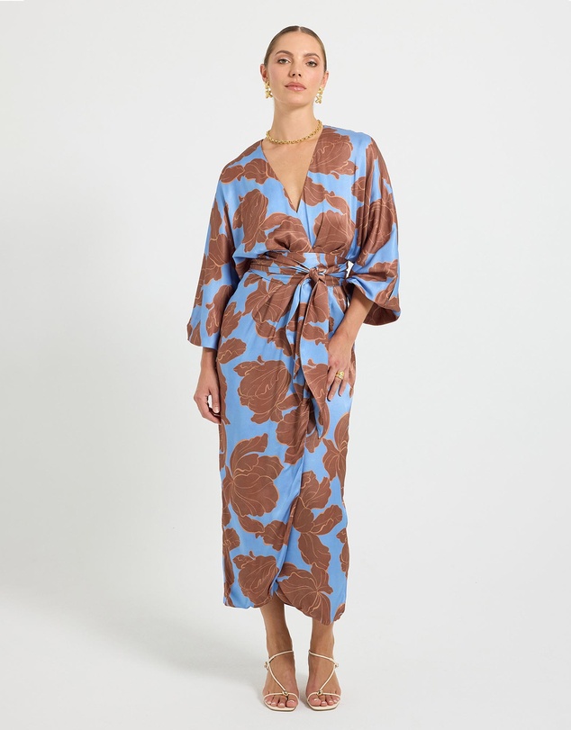 Pasduchas - Lucent Wrap Midi Dress