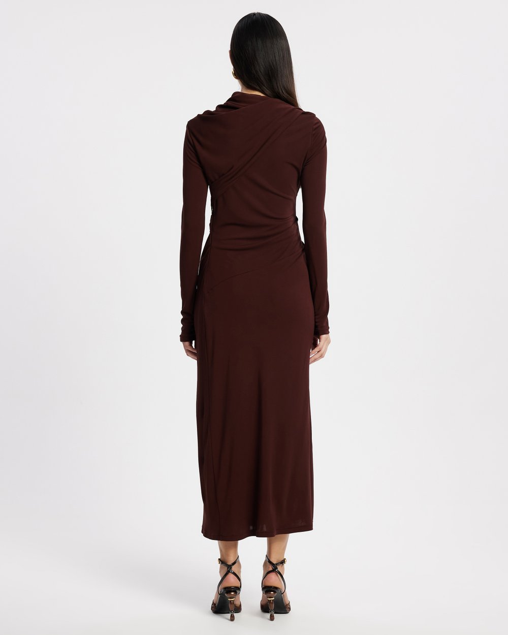 knee length dresses for ladies Serenitas Mini Dress in Black