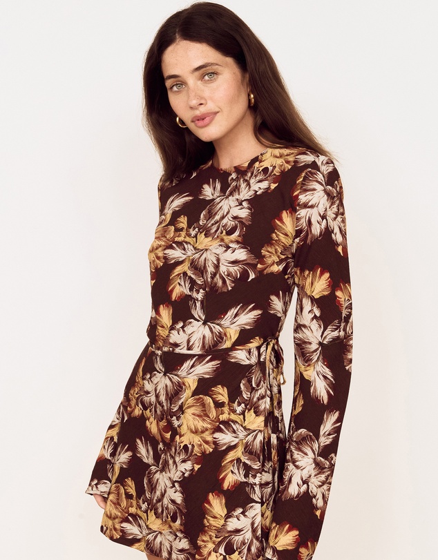 MINKPINK - Tahlia Sleeved Mini Dress